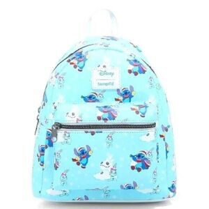 Loungefly Disney Lilo & Stitch Snow Day Mini Backpack‎
